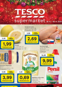 TESCO Supermarket aktuálny leták